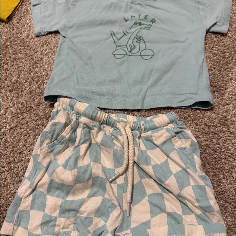 Hannah Anderson, Blue T-Shirt and Shorts Set, 2T